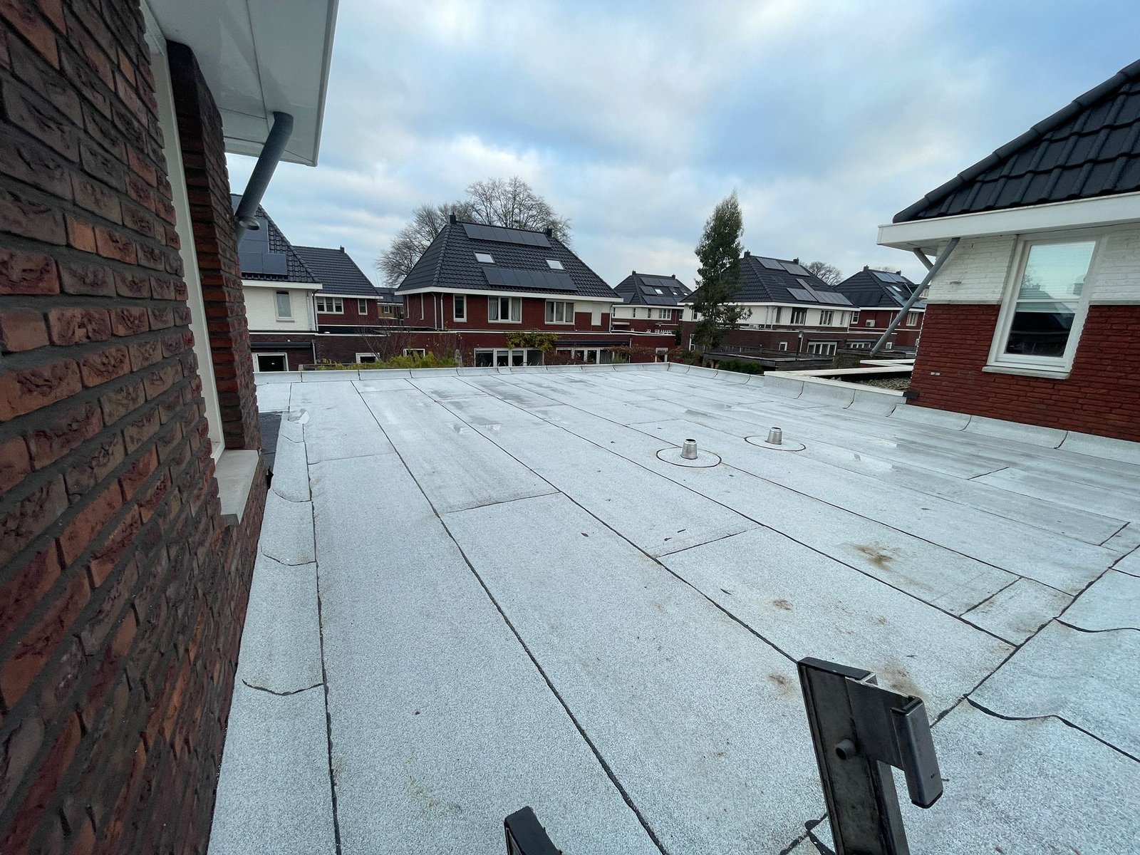 annemer MTB Bouw bezig met dubbele uitbouw Enschede